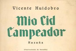 Portada de Mío Cid campeador : Hazaña