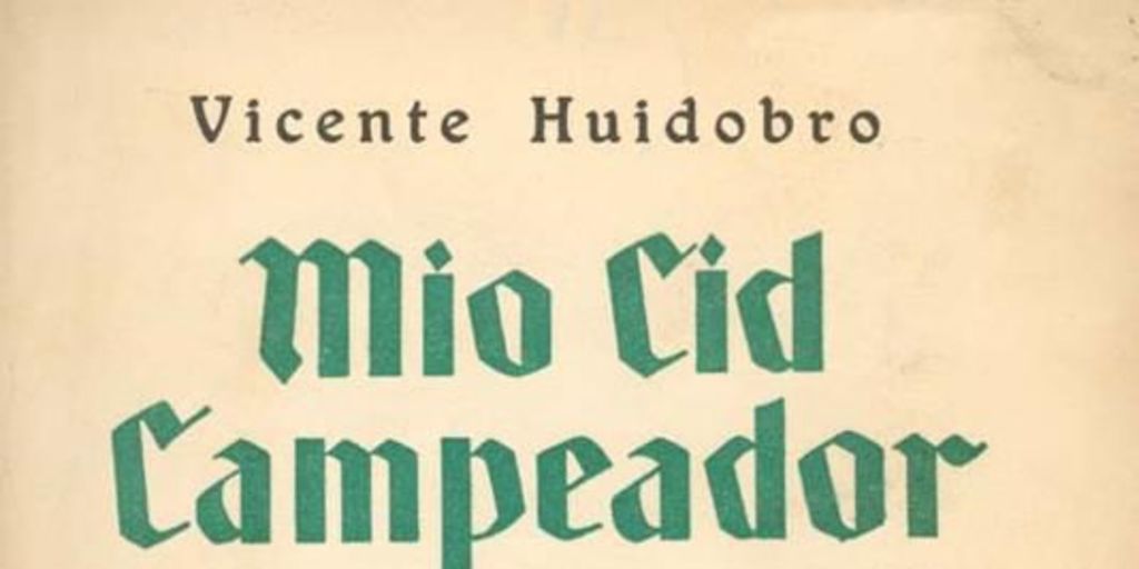 Portada de Mío Cid campeador : Hazaña