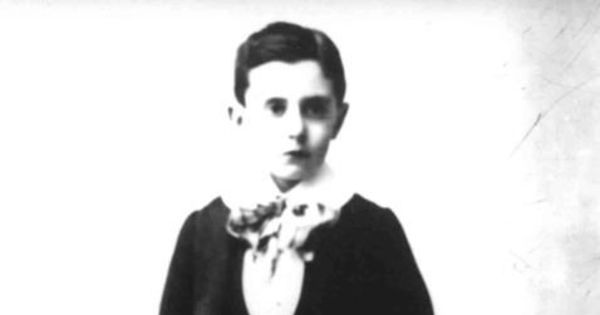 Vicente Huidobro de niño