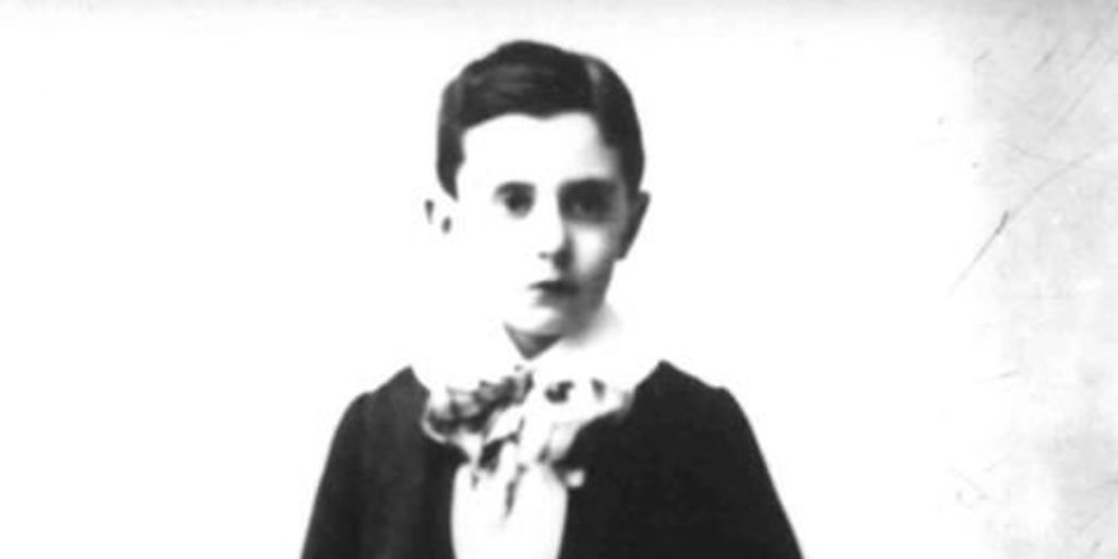 Vicente Huidobro de niño