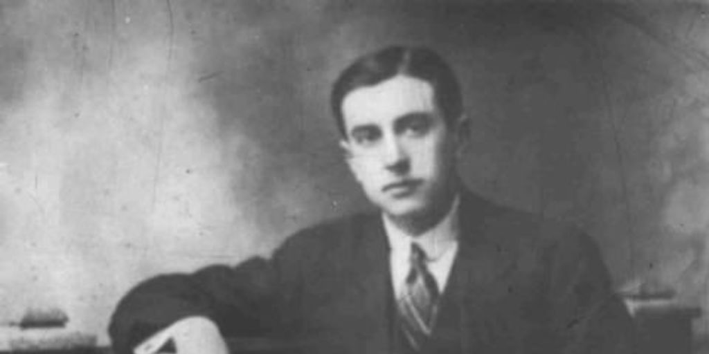 Vicente Huidobro de 19 años