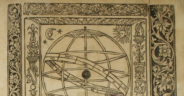 Suma de geographia q trata de todas las partidas y provincias del mundo : en especial de las Indias y trata largamente del arte del marear juntamente con la espera en romance : con el regimieto del sol y del norte : agora nuevamente emendada de algunos defectos q tenia en la impressio passada