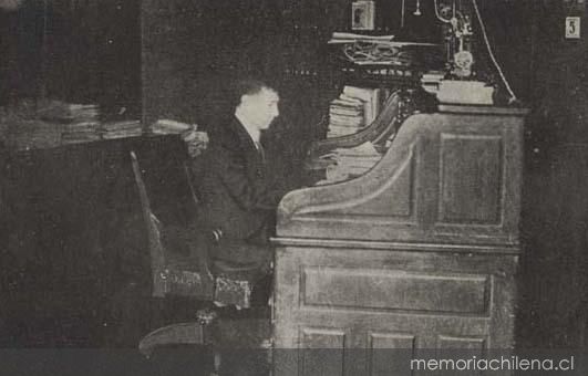 Julio Pérez Canto (1867-1953), director de El Mercurio de Valparaíso