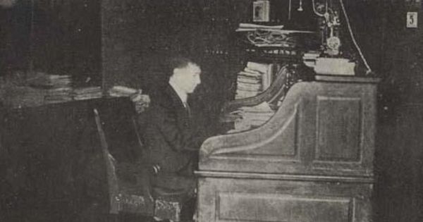 Julio Pérez Canto (1867-1953), director de El Mercurio de Valparaíso