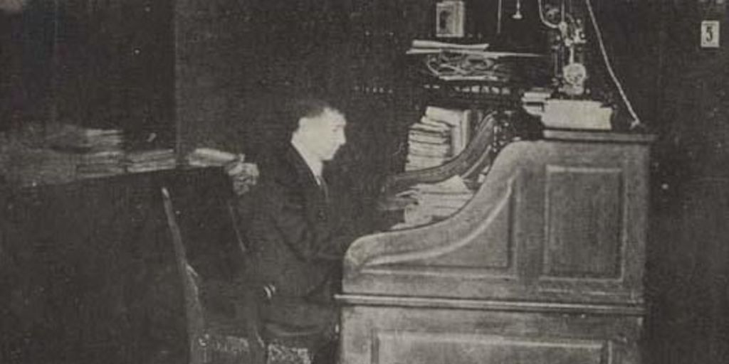 Julio Pérez Canto (1867-1953), director de El Mercurio de Valparaíso