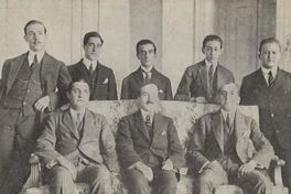 Personal de la Administración de El Mercurio, ca. 1918