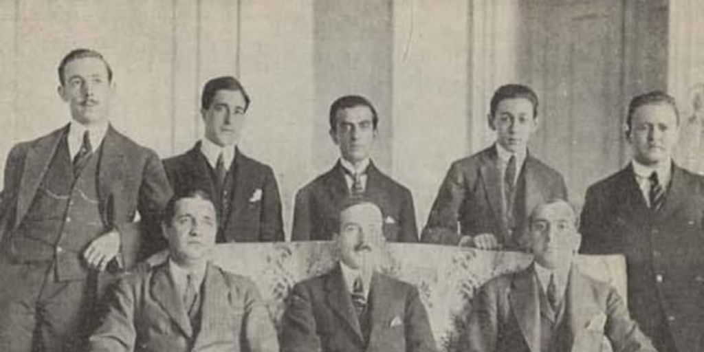 Personal de la Administración de El Mercurio, ca. 1918