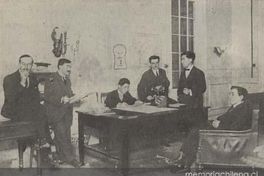 Servicio informativo de El Mercurio, ca. 1918