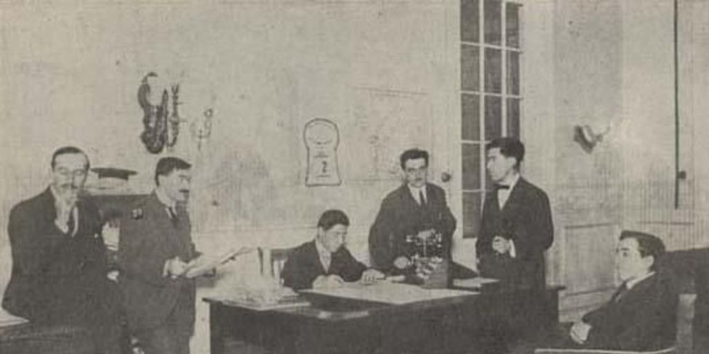 Servicio informativo de El Mercurio, ca. 1918