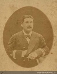 Juan José Latorre, 1846-1912. Comandante de la corbeta chilena Magallanes