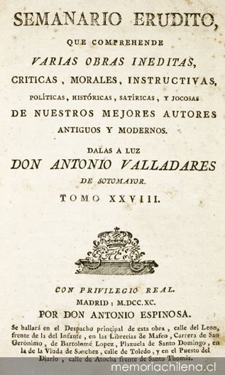 Razón que sobre el estado y gubernación política y militar de las provincias, ciudades, villas y lugares que contiene la jurisdicción de la Real audiencia de Quito, da al excelentísimo señor don Josef de Solís Folch de Cardona ...