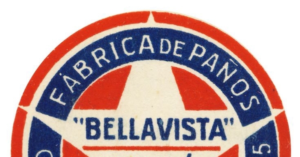 Identificador gráfico de la fábrica Bellavista Tomé fundada en 1865 por el industrial Guillermo Délano.