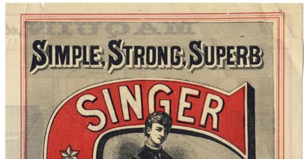 Marca registrada en Chile en 1870 por The Singer Manufacturing Company