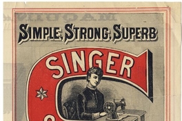 Marca registrada en Chile en 1870 por The Singer Manufacturing Company