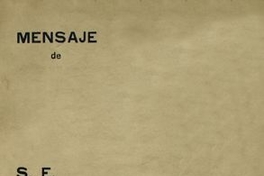 Mensaje de S. E. el Presidente de la República don Jorge Alessandri Rodríguez al Congreso Nacional al inaugurar el período ordinario de sesiones, 21 de Mayo de 1959