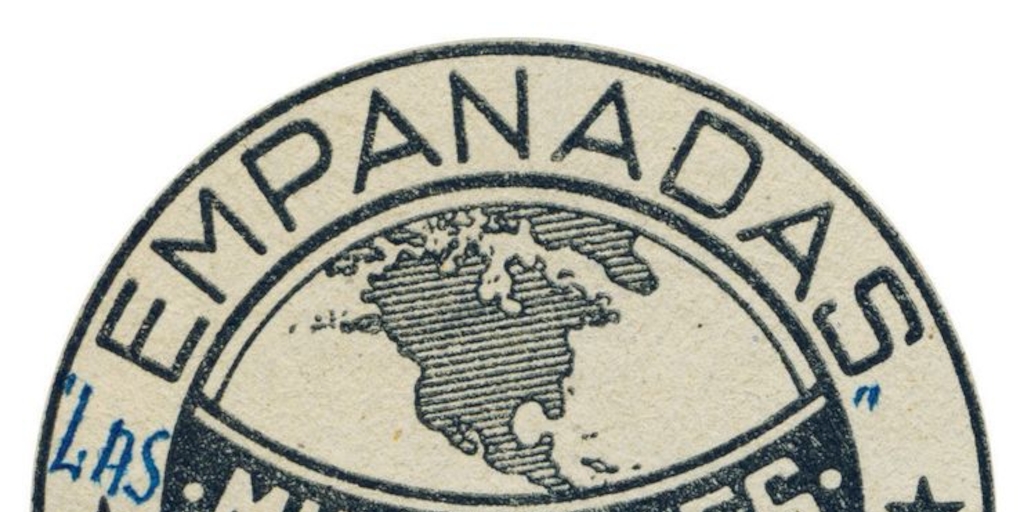 Empanadas mundiales: inscripción de marca efectuada por fabricante de empanadas, Santiago, 1940.