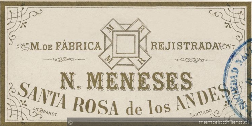 Santa Rosa de Los Andes, 1877