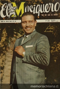 Portada de El Musiquero, número 43, julio de 1967 Portada de El Musiquero, número 43, julio de 1967