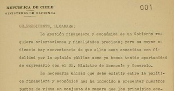 Exposición de la Hacienda Pública 1947