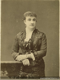 Martina Barros Borgoño de Orrego Luco, 1875