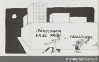 Consigna Movimiento Feminista, c. 1986. Consigna Movimiento Feminista, c. 1986.