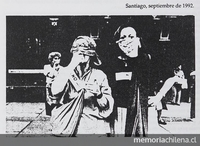Mujeres participando en protesta, 1983-1989 Mujeres participando en protesta, 1983-1989