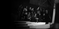Escena del ballet "El mandarín milagroso", 1961 Escena del ballet "El mandarín milagroso", 1961