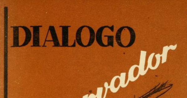 Diálogo conservador : a los amigos que de norte a sur del país en campos, pueblos y ciudades laboran por el bien de Chile