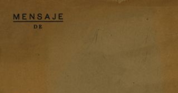 Mensaje de S.E. el Vice presidente de la República Don Alfredo Duhalde Vásquez : en la apertura de las sesiones ordinarias del Congreso Nacional 21 de Mayo de 1946