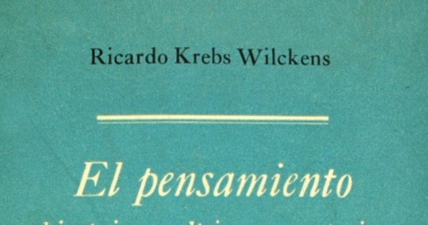 El pensamiento histórico, político y económico del Conde de Campomanes