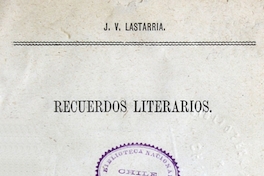 Recuerdos literarios