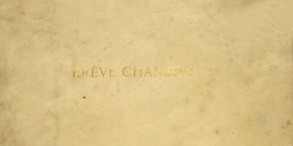 Brève chanson