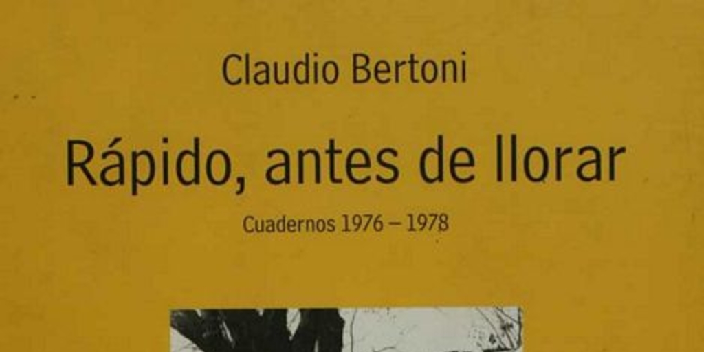 Rápido, antes de llorar: cuadernos 1976-1978