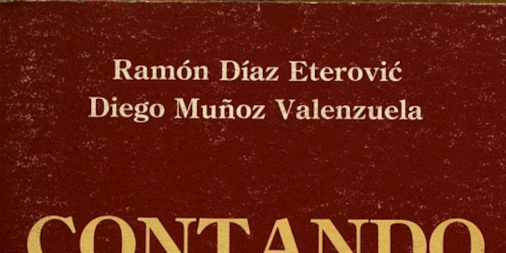 Contando el cuento : antología joven narrativa chilena