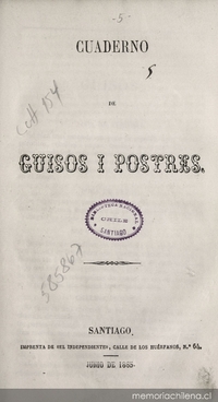 Cuaderno de guisos i postres