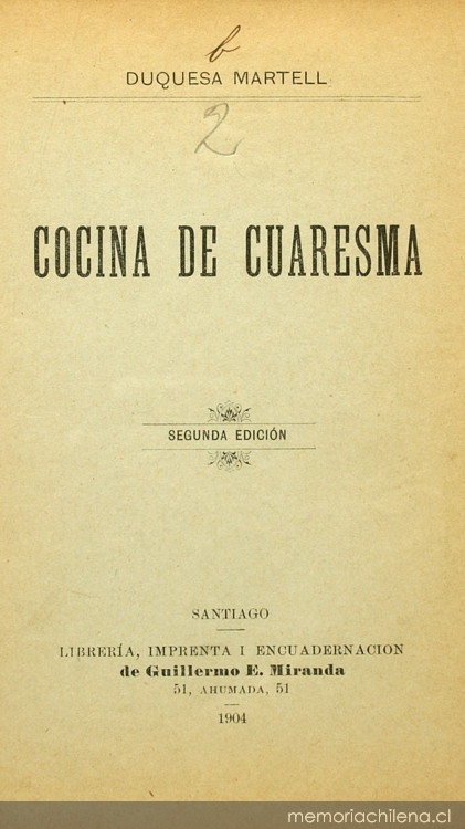 Cocina de cuaresma