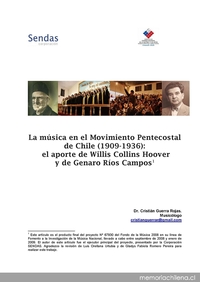 La música en el Movimiento Pentecostal de Chile (1909-1936): el aporte de Willis Collins Hoover y de Genaro