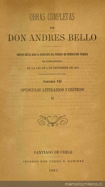 Opúsculos literarios i críticos: II