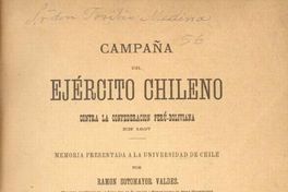 Decreto supremo comunicado al Jeneral Blanco en vísperas de la salida del Ejército Libertador