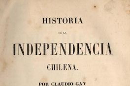 Historia de la independencia chilena
