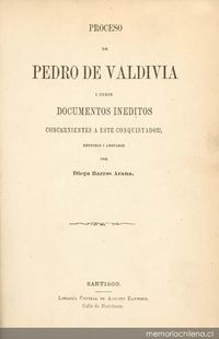 Proceso de Pedro de Valdivia