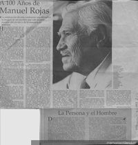 A 100 años de Manuel Rojas