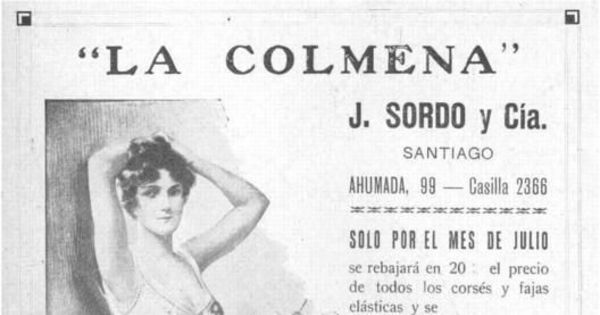 Publicidad de corsés
