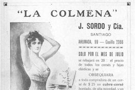 Publicidad de corsés