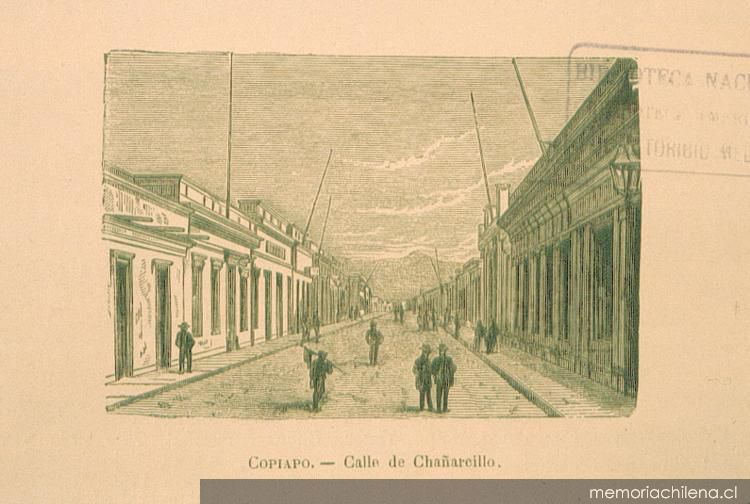 Copiapó : calle Chañarcillo
