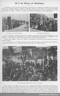 El 1° de Mayo en Santiago, 1907