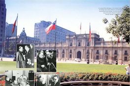 El Cardenal Raúl Silva Henríquez con los cuatro últimos presidentes de Chile