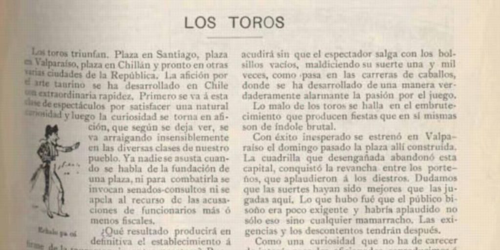 Los toros.