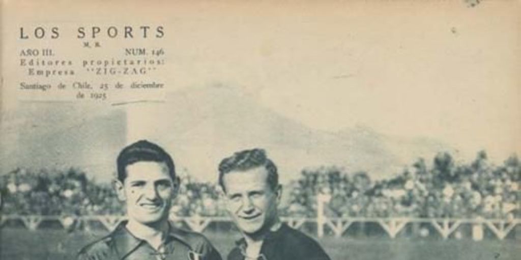 Lagarreta y Rosseti : capitanes de los equipos español e italiano