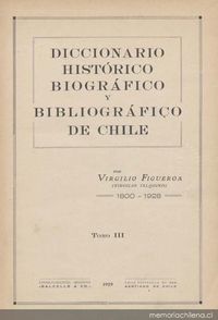 Indice biográfico de las personas cuyos nombres o biografías aparecen en el tomo III. Indice histórico de la materias que aparecen en el tomo III.